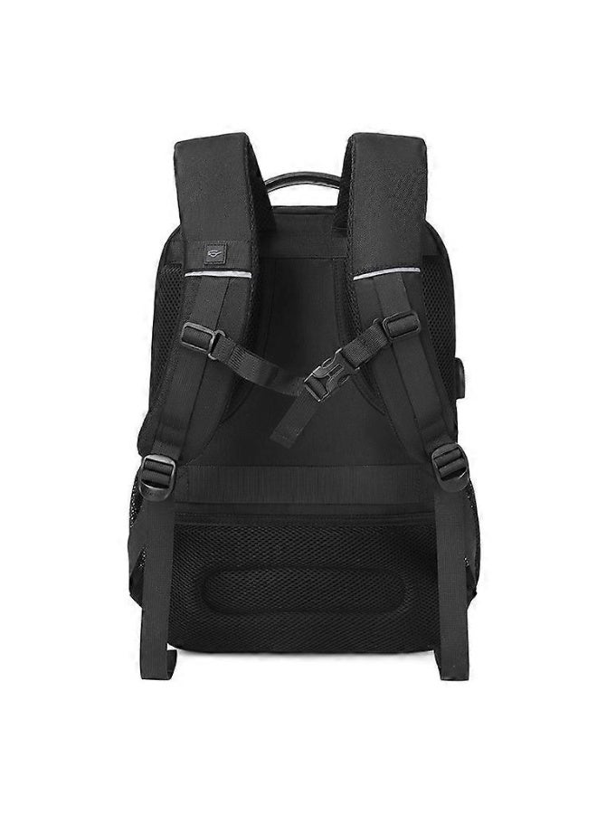 كول بيل Coolbell 8303 Black 22 L Expandable Waterproof Portable Backpack For Men 15.6 inch Laptop, USB Charging Port - Image 4